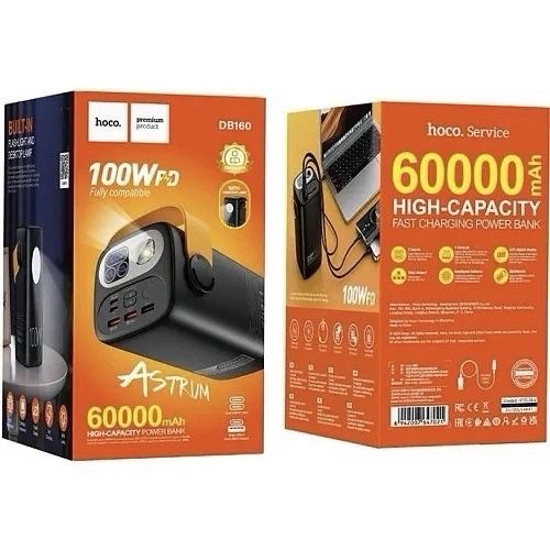 Павербанк HOCO DB160 60000mAh 100w