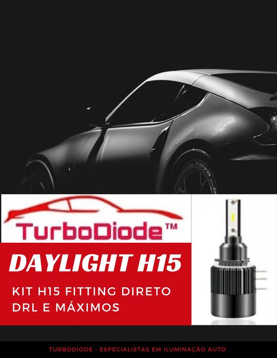 Kit Led H15 para maximos e DRL Golf 7 Audi A1, A3, etc.