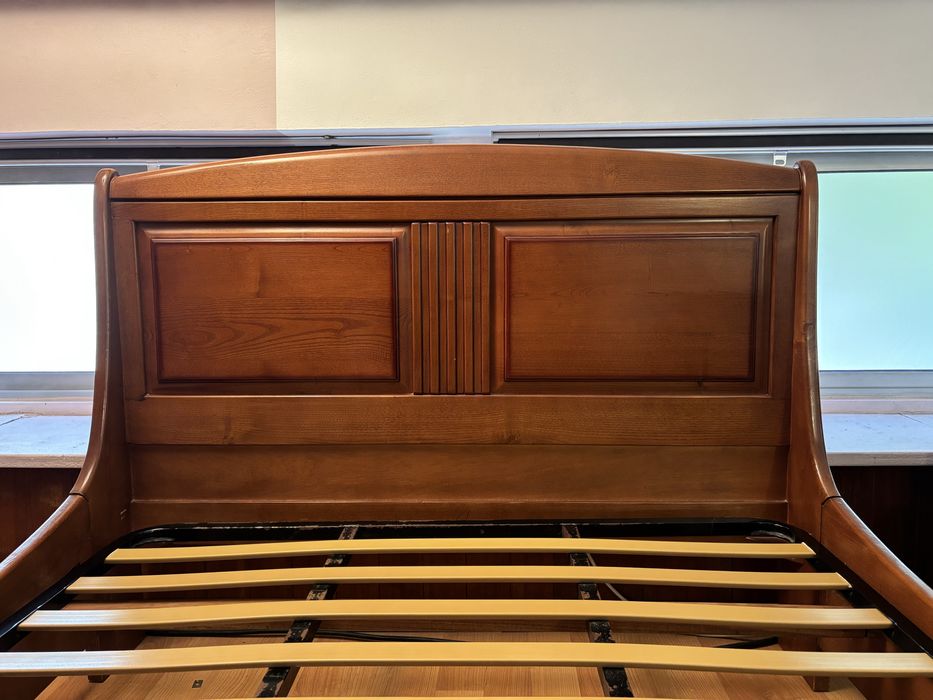 Cama Casal cor cerejeira