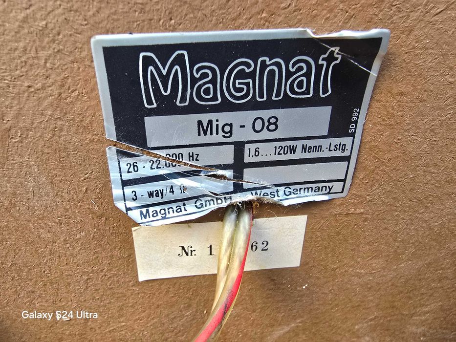 kolumny Magnat Mig 08 vintage