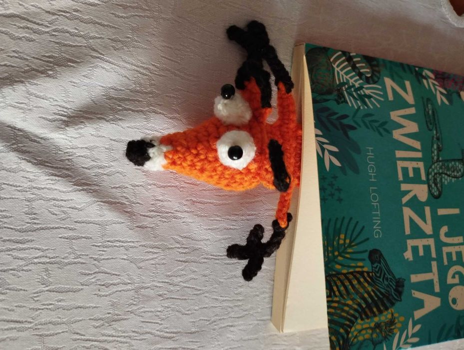 zakładka do książki - lisek Józek