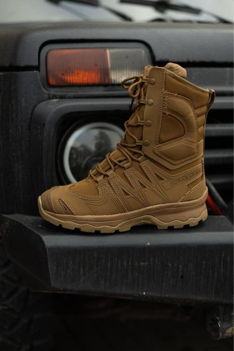 Берці Salomon Quest 4D Forces High GTX Койот | GORE-TEX | Тактичні