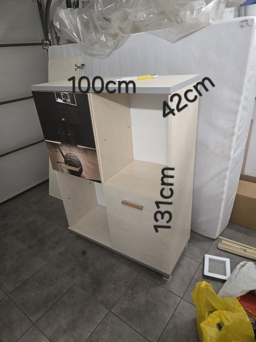 Szafa oraz szafka do pokoju młodzieżowego/dziecięcego. Można fajnie okleić wg uznania