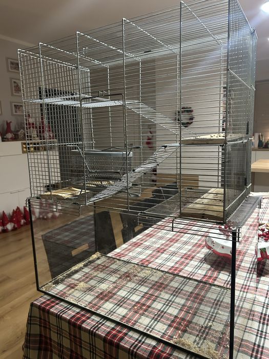 Klatka dla myszoskoczka , chomika