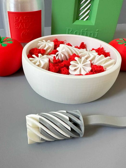 Dispensador de Massa 3D – Pasta Rotini