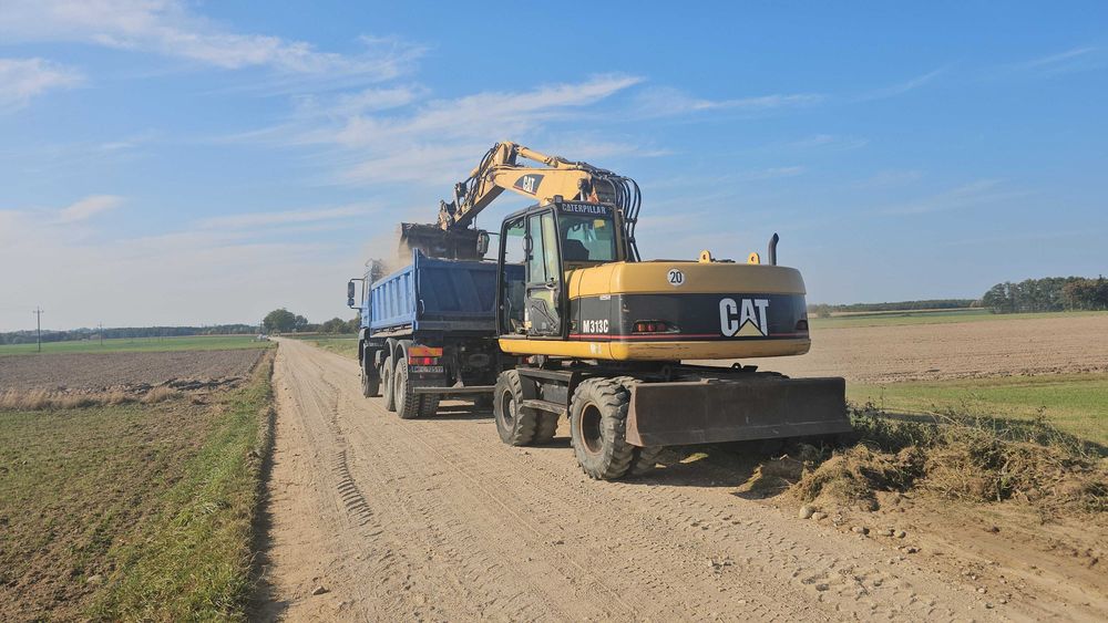 Koparka kołowa Cat 313C 10tys mtg.
