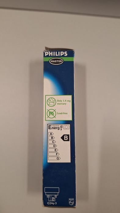 Lâmpada Fluorescente Philips Master PL-C 827/4P