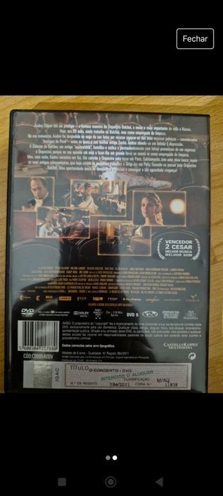 DVD o concerto  .