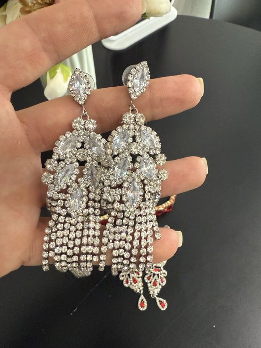 Прикраси для фітнес бікіні браслет перстень сережки