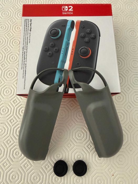 Joy-Con Nintendo Switch 2 (Esquerdo e Direito) + EXTRAS
