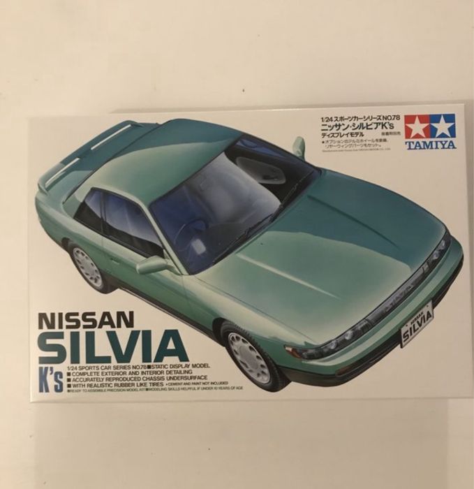 Samochód Nissan Silvia model do sklejania Tamiya 24078