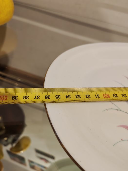 Eschenbach piękny duży talerz patera kwiaty