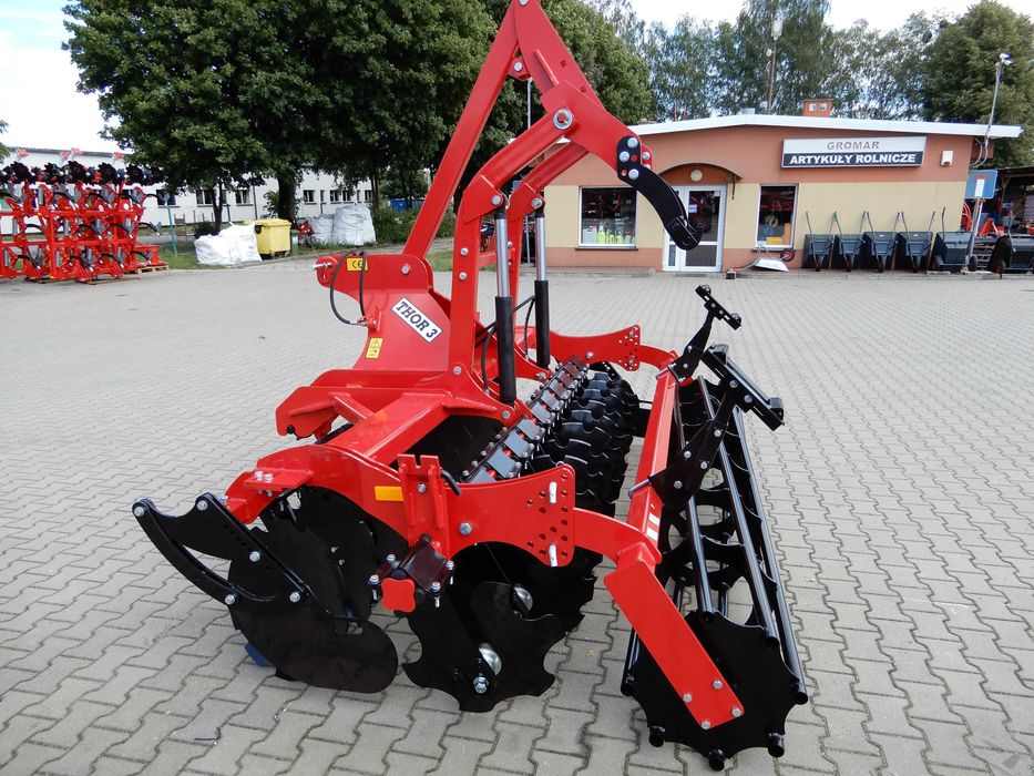 Agregat talerzowy uprawowo siewny THOR 3m Agro Factory brona talerzowa