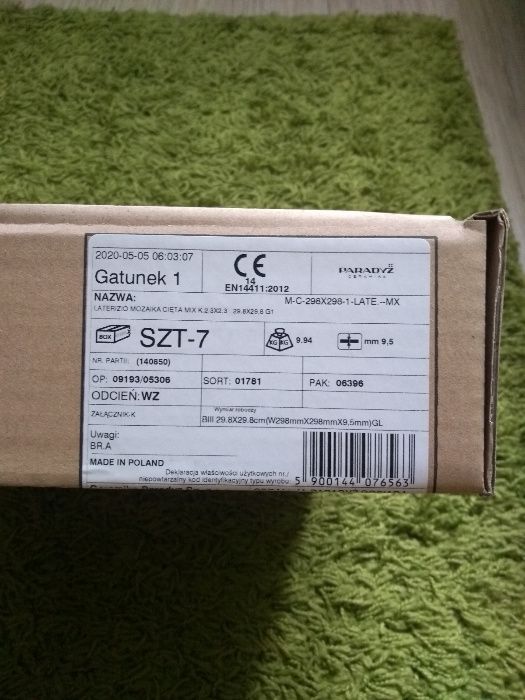 Płytki Paradyż Laterizio Mozaika Cięta