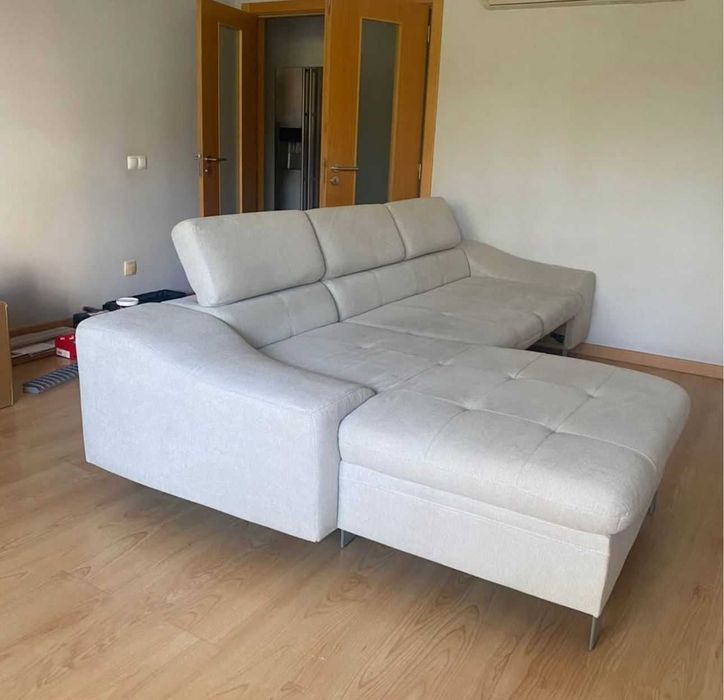 vendo sofá c/ chaise long