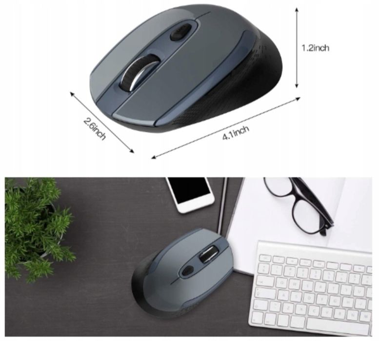 CIMETECH TM004 Myszka Bezprzewodowa 6 przycisków