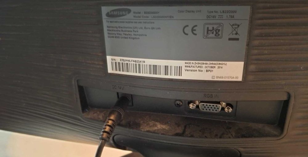 Monitor Samsung S22D300NY