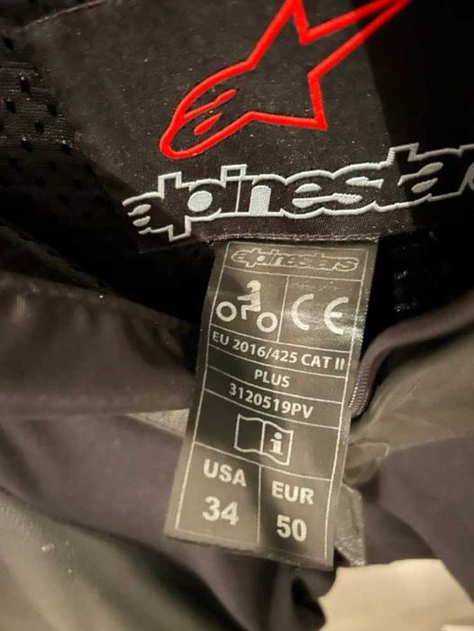 Мотобрюки Alpinestars Missile, Missile V2 р.  48, 50,  GP PLUS 54