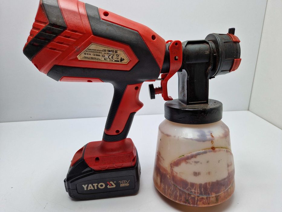 Pistolet malarski yato 82765 + Akumulator 4.0Ah
