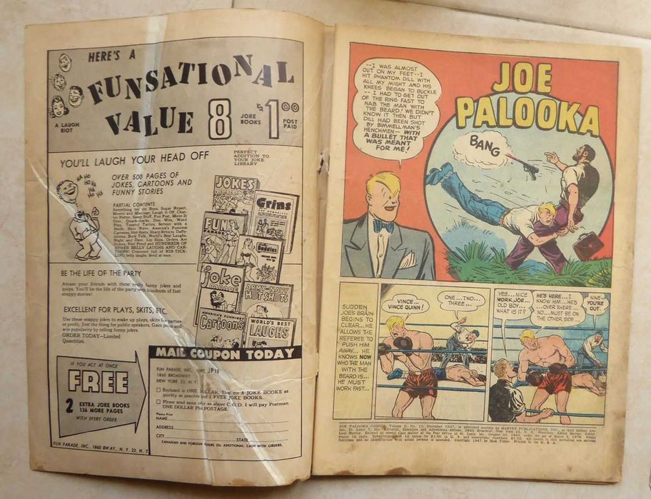1947 Joe Palooka #15 - Golden Age comic