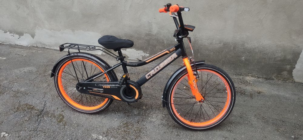 Дитячий Велосипед Rocky Crosser-13 з кошиком та дод. коліщатками