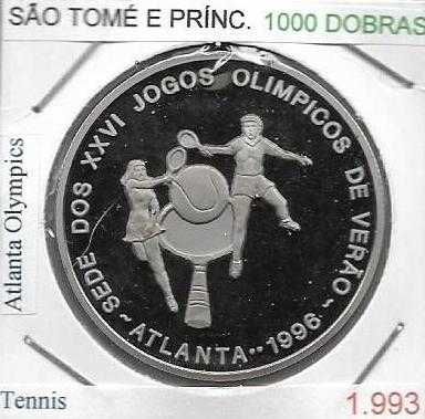 São Tomé e Príncipe - - - "Jogos Olímpicos Atlanta 1996" - - - -Moedas