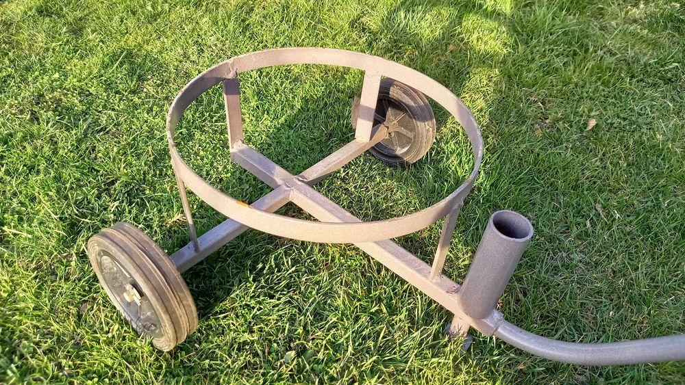 Wózek kołowy transportowy do pojemników na śmieci