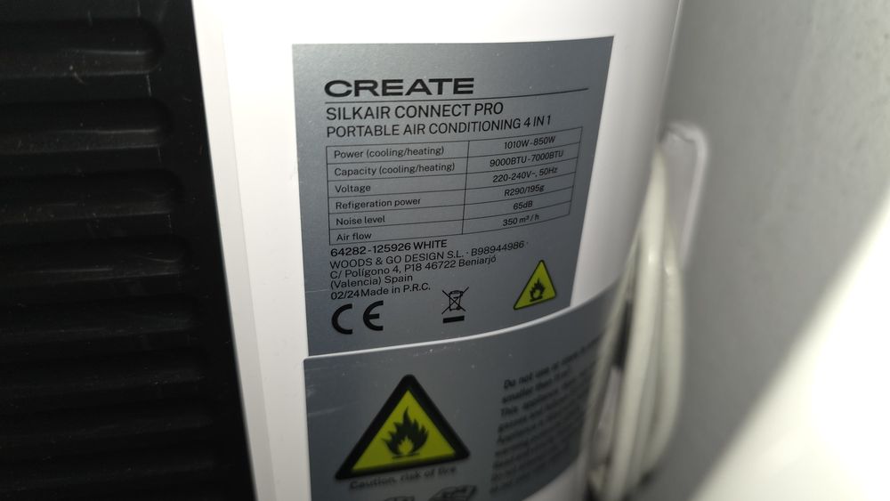 Ar condicionado Create Pro 9000BTU