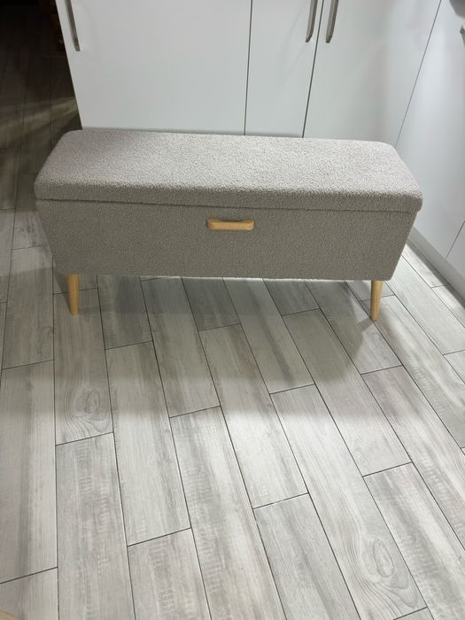 Банкетка пуф с нишей для хранения