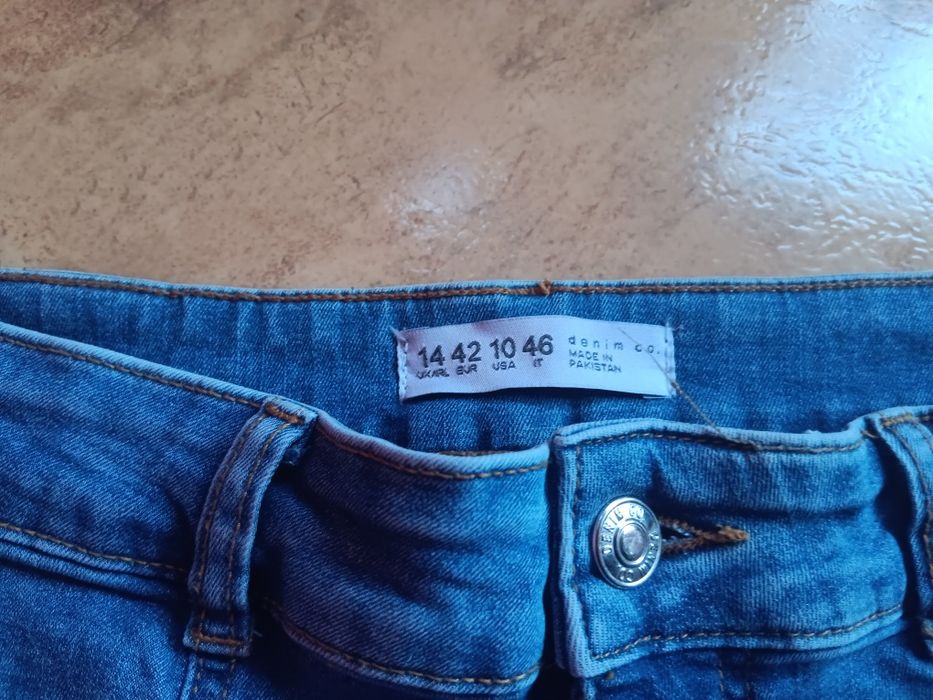 Jeansy spodnie damskie Denim Co. 14/42