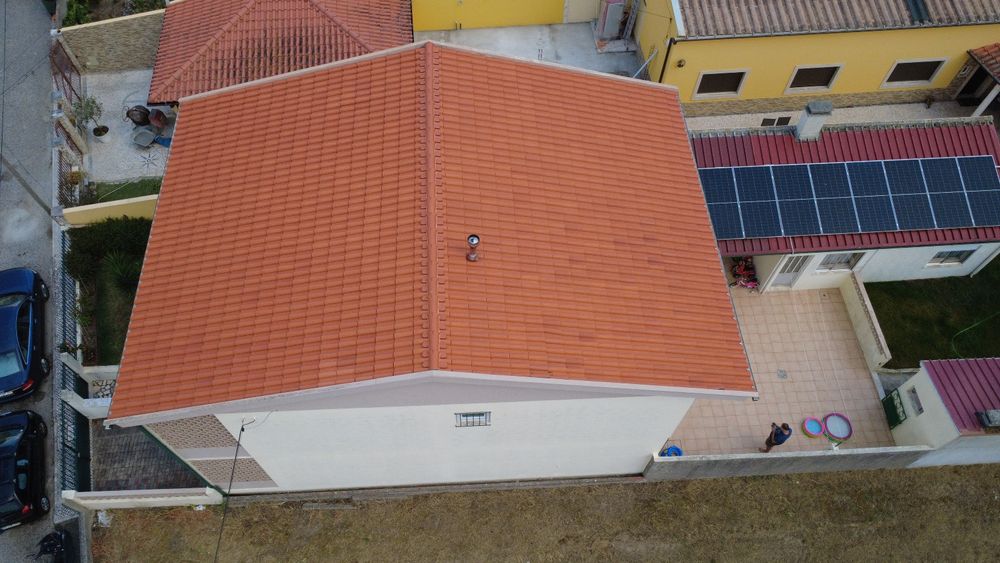 Limpeza e impermeabilização de telhados