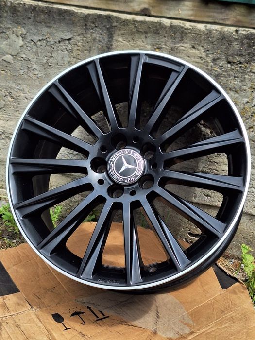 Чорні диски R18 Mercedes  GLE GLC E clas w212 w213 Vito V clas w447