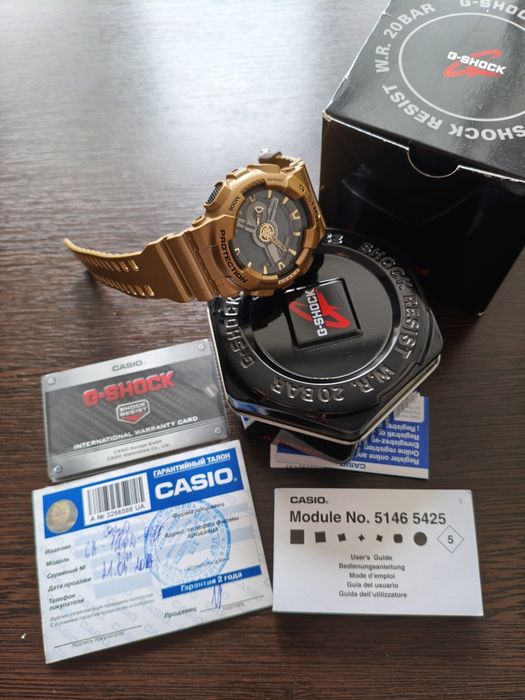 Часы Casio G-SHOCK GA-110GD-9BER