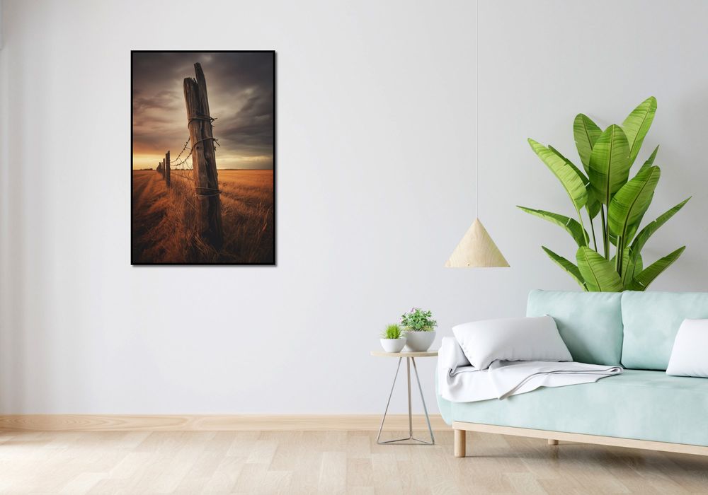 Plakat 68x101cm Zachód na Pograniczu