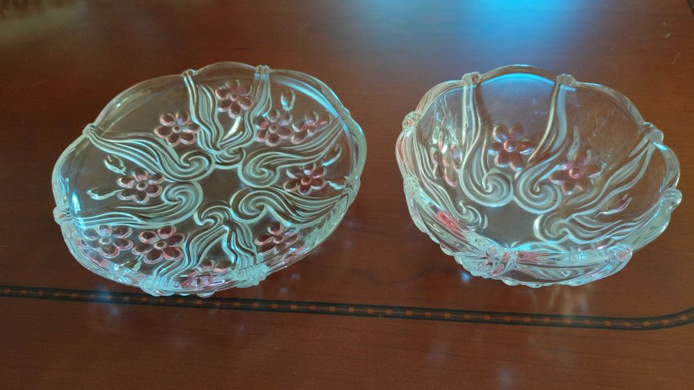 Conjonto de pratros em vidro64285280106498120