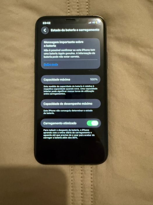 Iphone 11 pro (bateria 100%)