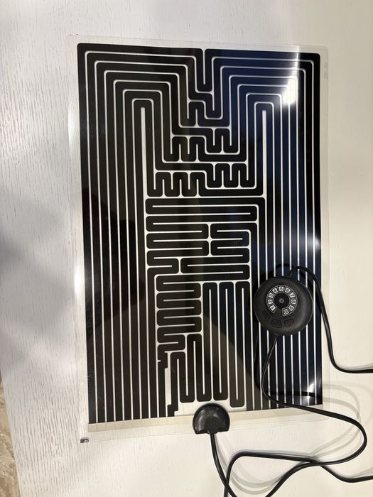 Tapete com regulador para repteis