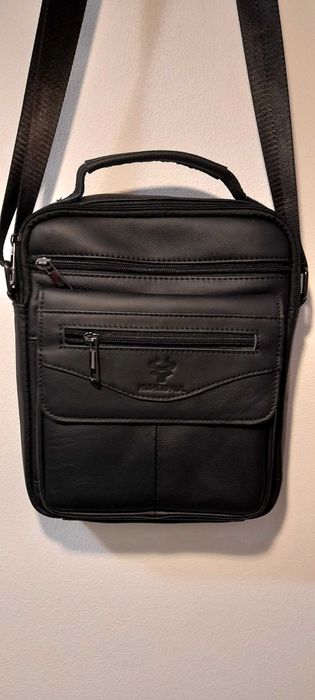 Mala de pele genuína