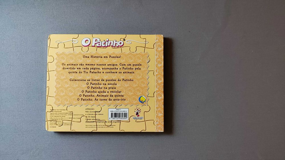 "O Patinho - Animais da Quinta" (Editora Dom Quixote)