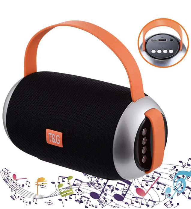 Бездротова вологостійка Bluetooth колонка з USB та MicroSD TiG TG-112