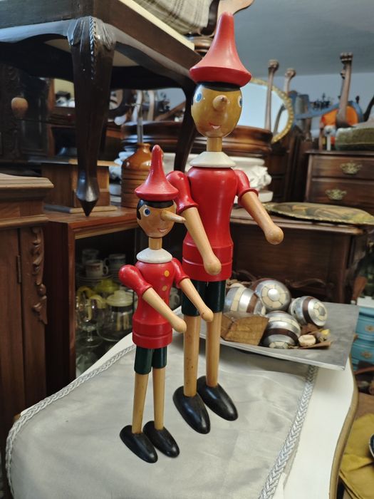 Pinóquio em madeira