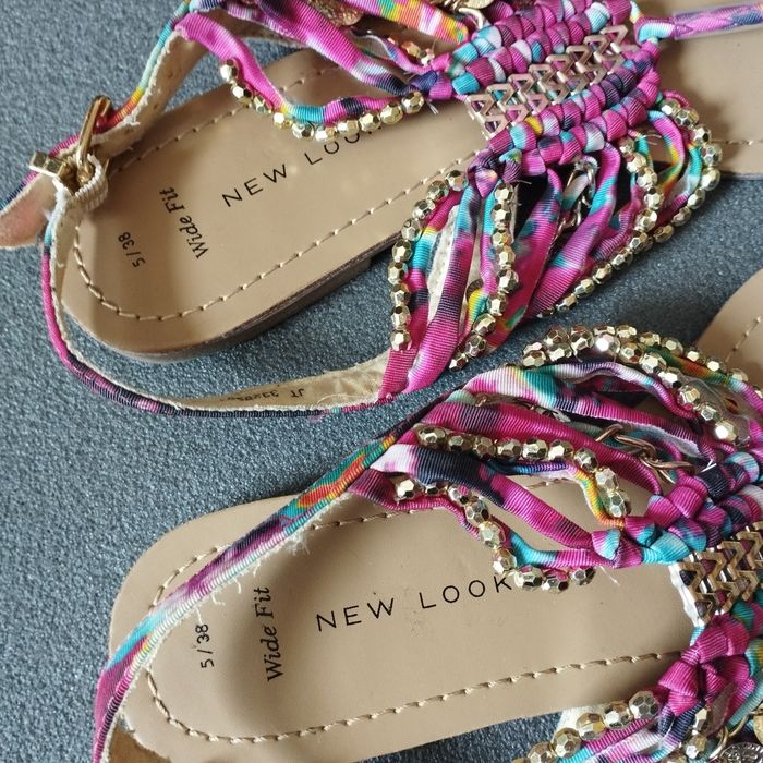 Nowe sandały boho New Look – r. 38 / wkładka 24 cm