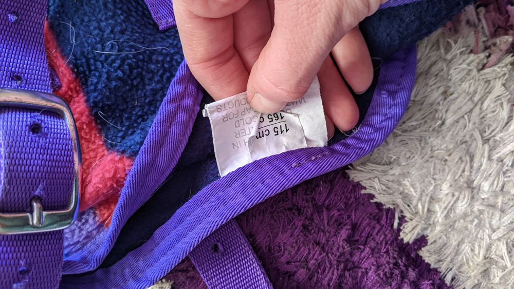 derka polarowa 115cm