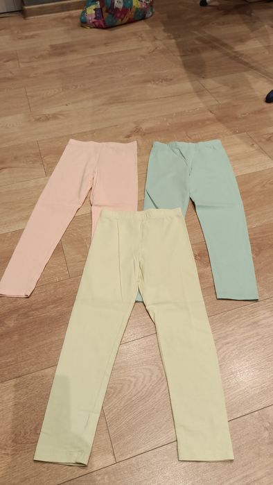 Legginsy pastelowe H&M r.110 nowe