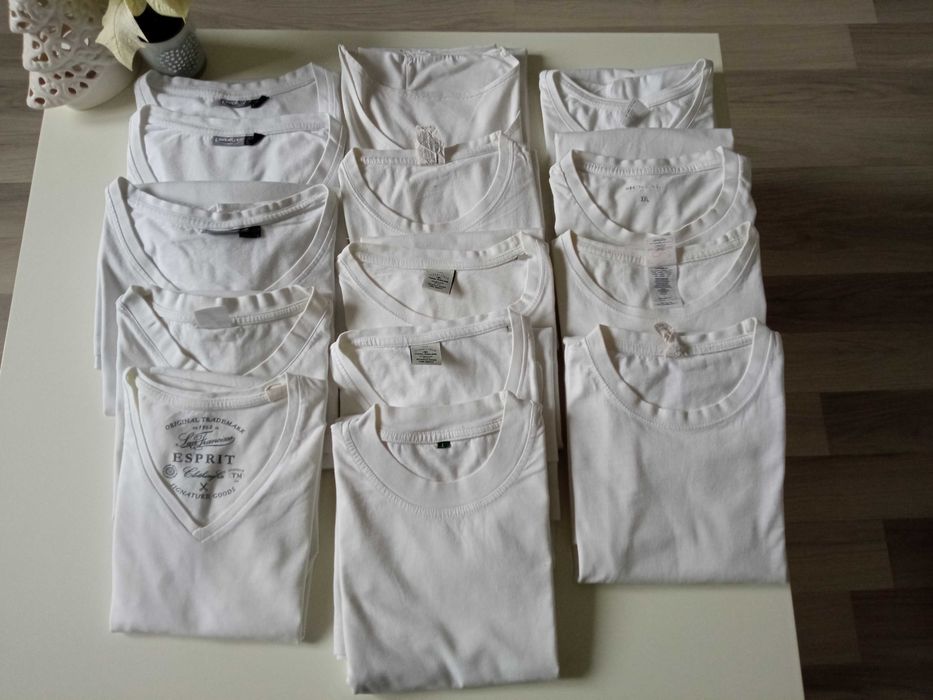 McNeal T-shirt koszulka biała okrągły dekolt r XXL