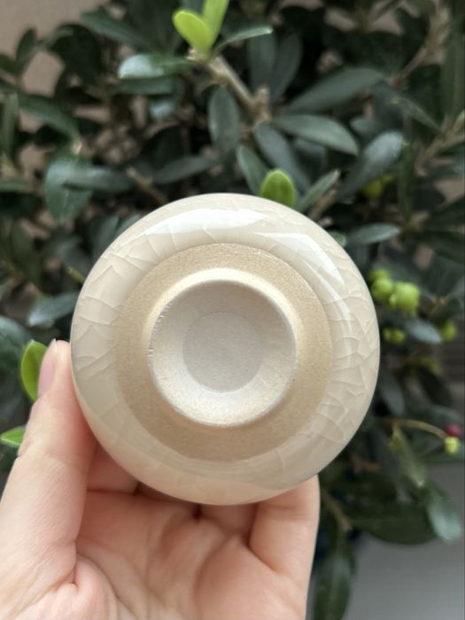 Набір піал з кераміки для Китайського чаю Пуеру 4 шт «Колотий лід»