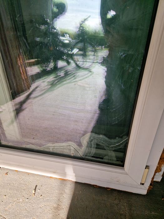 Okno 116x163 85x244 77x138 drzwi balkonowe pcv z demontażu uszkodzone