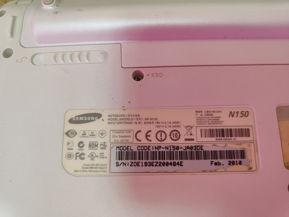 Нетбук Samsung NP-N150