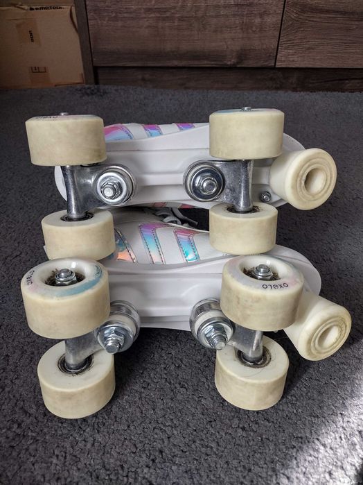 Wrotki Oxelo Quad 100 z hologramem rozmiar 35