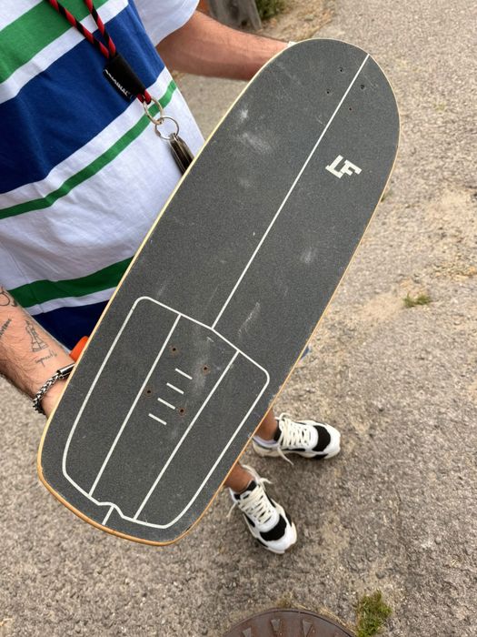 Skate longboard quiksikver